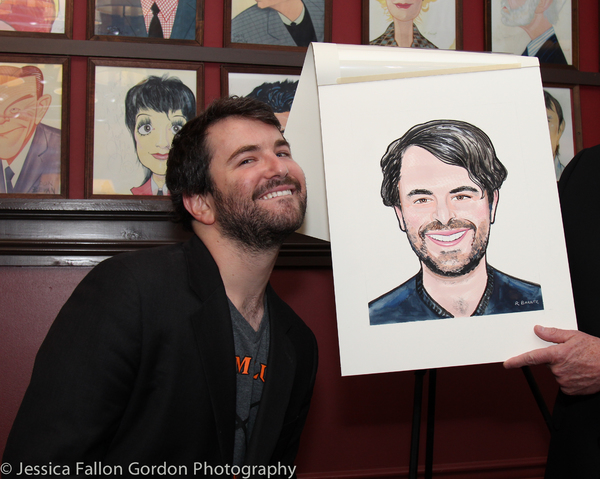 Photo Coverage: Tony Nominee Alex Brightman's Portrait Joins the Walls at Sardi's! Image