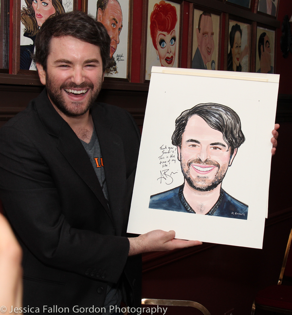 Photo Coverage: Tony Nominee Alex Brightman's Portrait Joins the Walls at Sardi's! Image