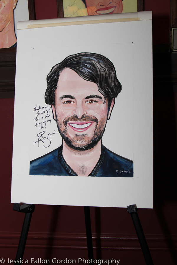 Photo Coverage: Tony Nominee Alex Brightman's Portrait Joins the Walls at Sardi's! Image