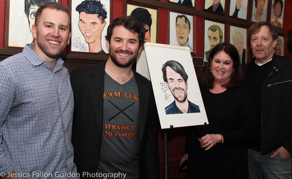 Photo Coverage: Tony Nominee Alex Brightman's Portrait Joins the Walls at Sardi's! Image