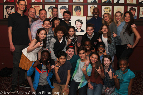 Photo Coverage: Tony Nominee Alex Brightman's Portrait Joins the Walls at Sardi's! Image