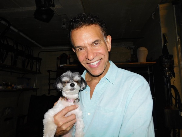 Photo Flash: Tinkerbelle the Dog Visits Broadway's SHUFFLE ALONG Image