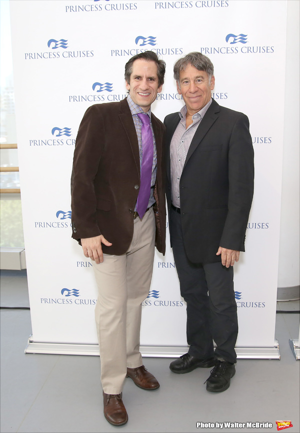 Seth Rudetsky and Stephen Schwartz  Photo