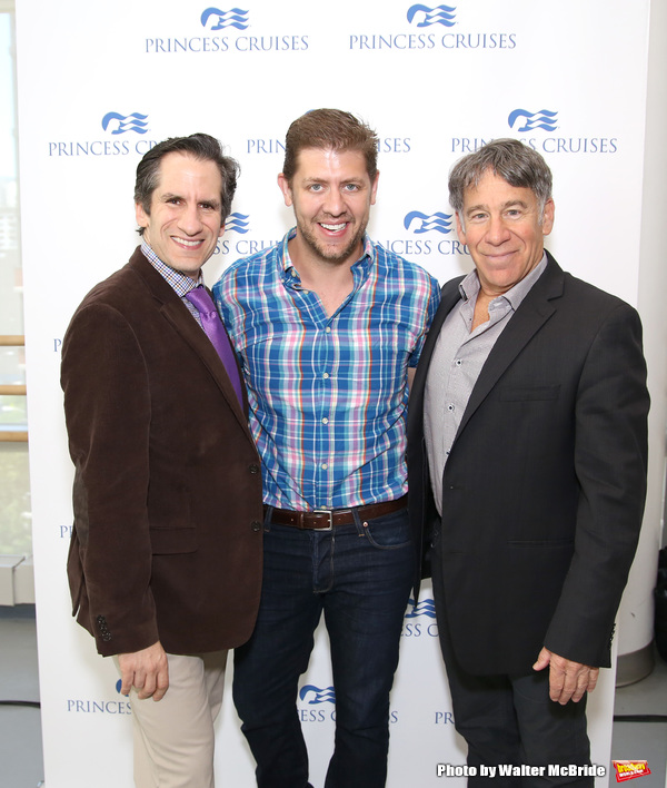 Seth Rudetsky, Daniel C. Levine and Stephen Schwartz  Photo