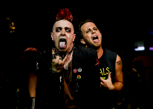 Scenes from American Idiot at Milburn Stone Theater (photo by Scott Serio) Photo