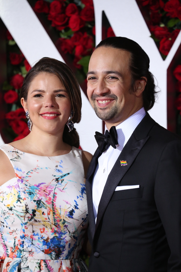 Lin Manuel Miranda and Wife Vanessa Nadal Photo