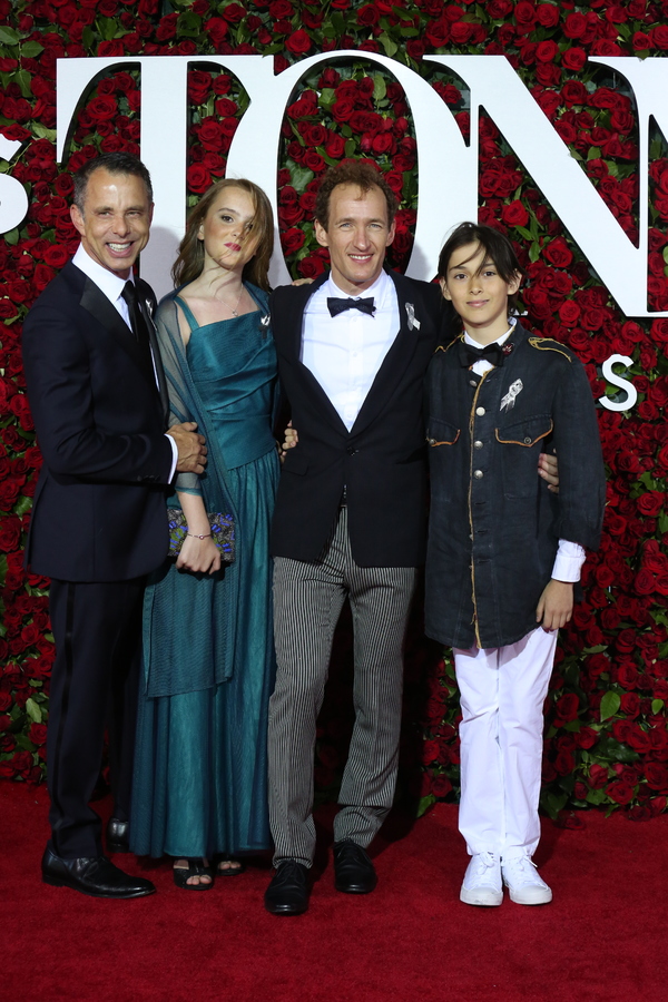 Brian Stokes Mitchell and family Photo