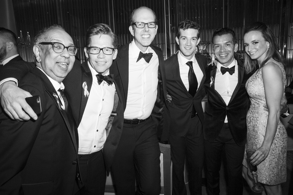 George C. Wolfe, Jack Noseworthy, Jeff Blumenkrantz, A.J. Shively, Sergio Trujillo an Photo