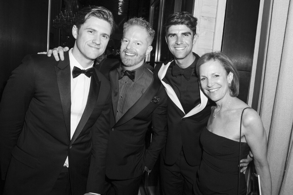 Aaron Tveit, Jesse Tyler Ferguson and Justin Mikita Photo