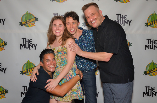 Photo Flash: Cast of THE WIZARD OF OZ Celebrates Opening Night at The Muny!  Image