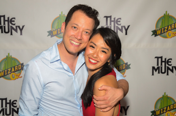 Photo Flash: Cast of THE WIZARD OF OZ Celebrates Opening Night at The Muny!  Image