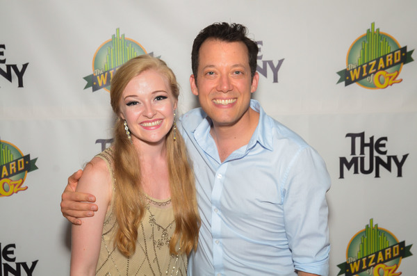 Photo Flash: Cast of THE WIZARD OF OZ Celebrates Opening Night at The Muny!  Image