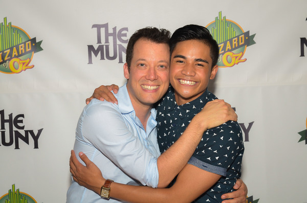 Photo Flash: Cast of THE WIZARD OF OZ Celebrates Opening Night at The Muny!  Image