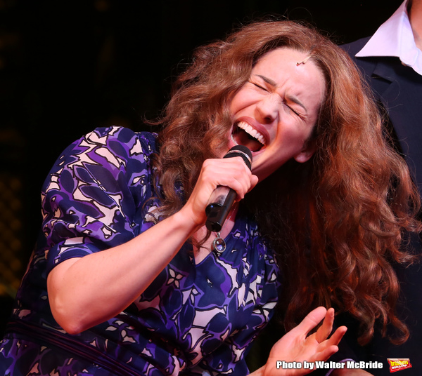 Photo Coverage: Carole King Helps BEAUTIFUL Celebrate 1000 Performances on Broadway!  Image