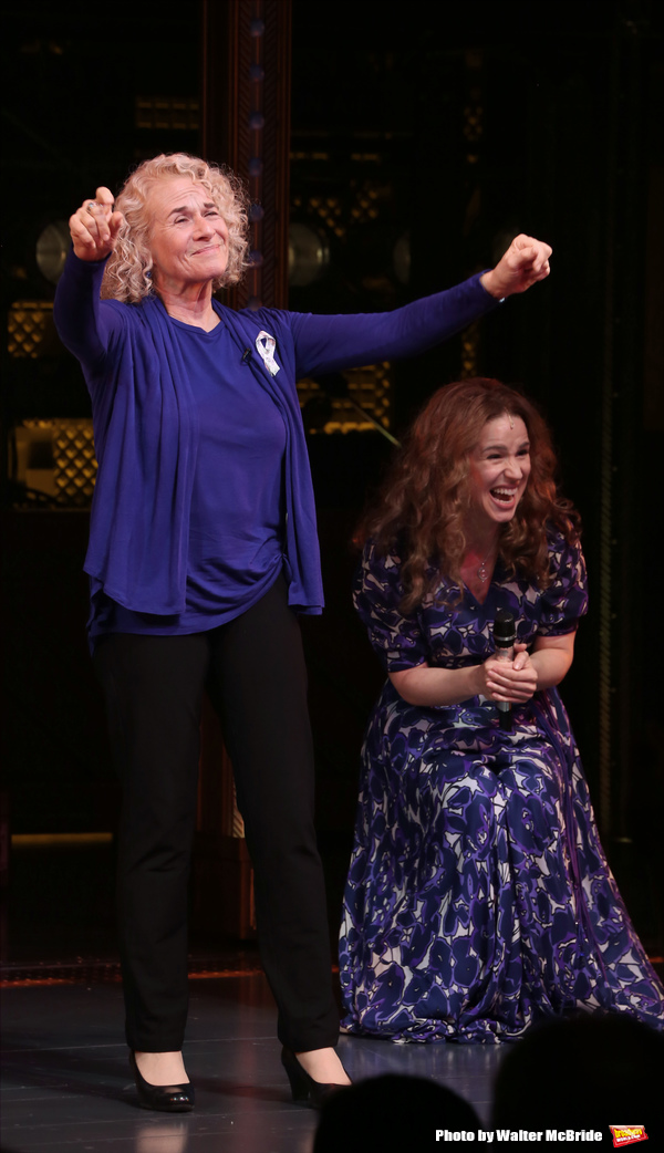 Photo Coverage: Carole King Helps BEAUTIFUL Celebrate 1000 Performances on Broadway! Image