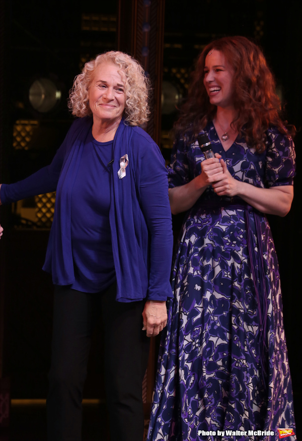 Photo Coverage: Carole King Helps BEAUTIFUL Celebrate 1000 Performances on Broadway! Image