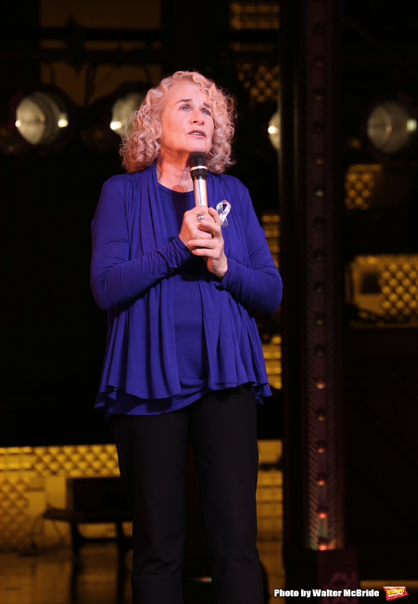 Photo Coverage: Carole King Helps BEAUTIFUL Celebrate 1000 Performances on Broadway!  Image