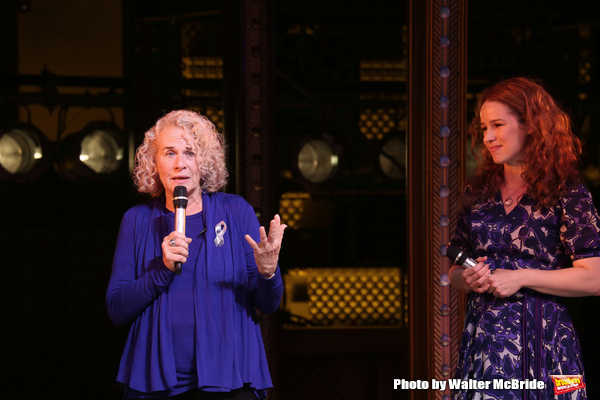 Photo Coverage: Carole King Helps BEAUTIFUL Celebrate 1000 Performances on Broadway! Image