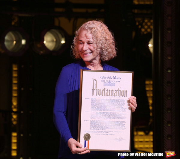 Photo Coverage: Carole King Helps BEAUTIFUL Celebrate 1000 Performances on Broadway! Image