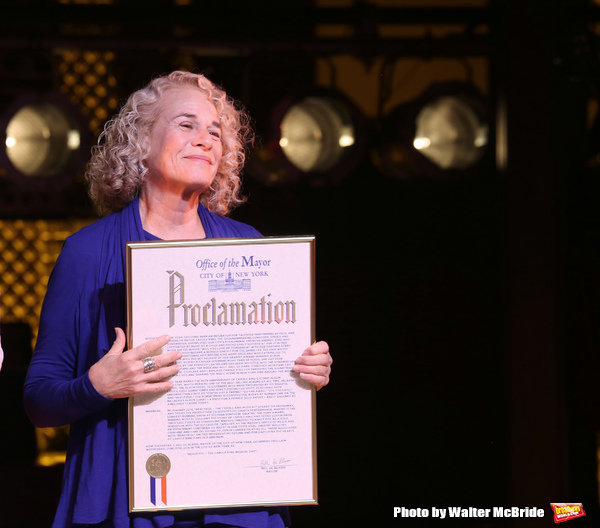 Photo Coverage: Carole King Helps BEAUTIFUL Celebrate 1000 Performances on Broadway! Image