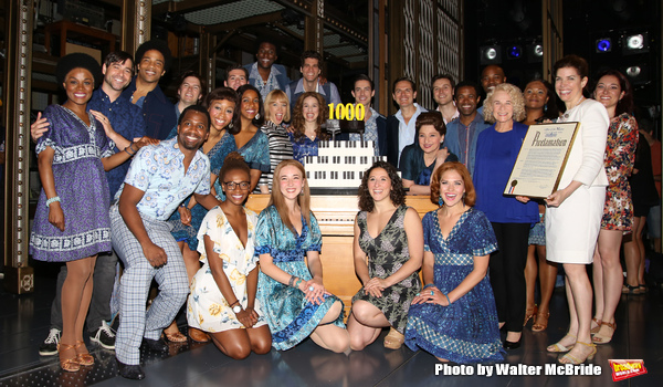 Photo Coverage: Carole King Helps BEAUTIFUL Celebrate 1000 Performances on Broadway!  Image