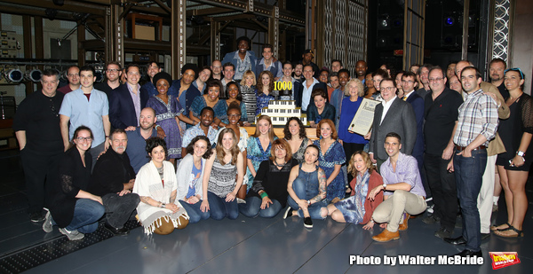 Photo Coverage: Carole King Helps BEAUTIFUL Celebrate 1000 Performances on Broadway!  Image