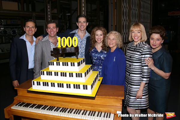 Photo Coverage: Carole King Helps BEAUTIFUL Celebrate 1000 Performances on Broadway!  Image
