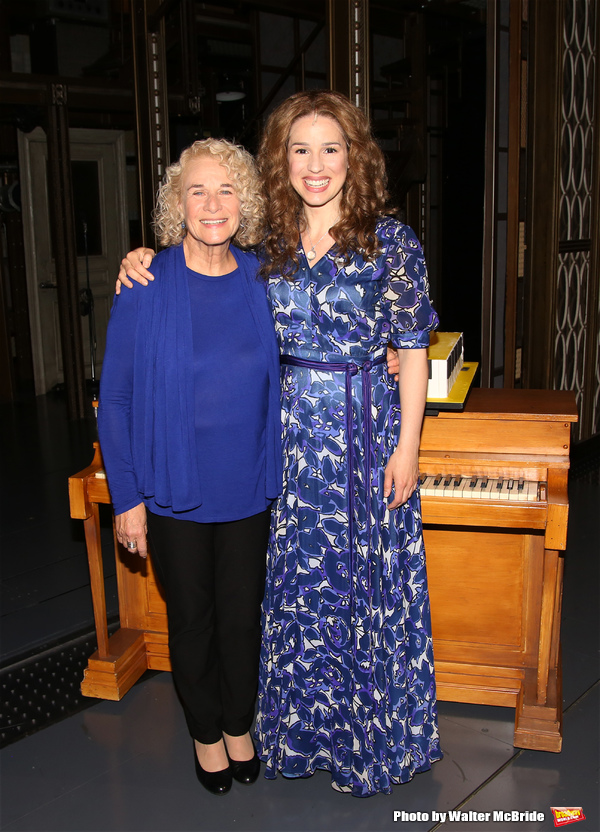 Photo Coverage: Carole King Helps BEAUTIFUL Celebrate 1000 Performances on Broadway!  Image
