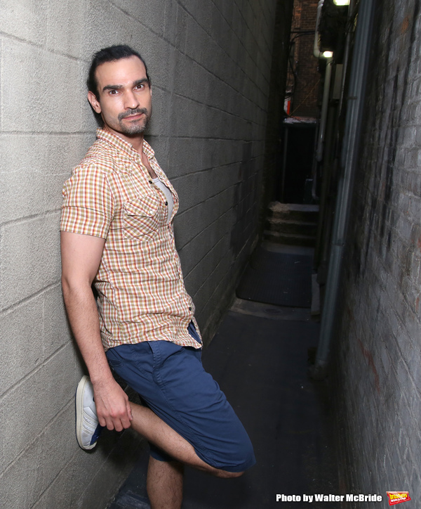 Exclusive Photo Coverage: Hangin' with the Hamiltons- Backstage with Lin-Manuel Miranda & Javier Muñoz! Image