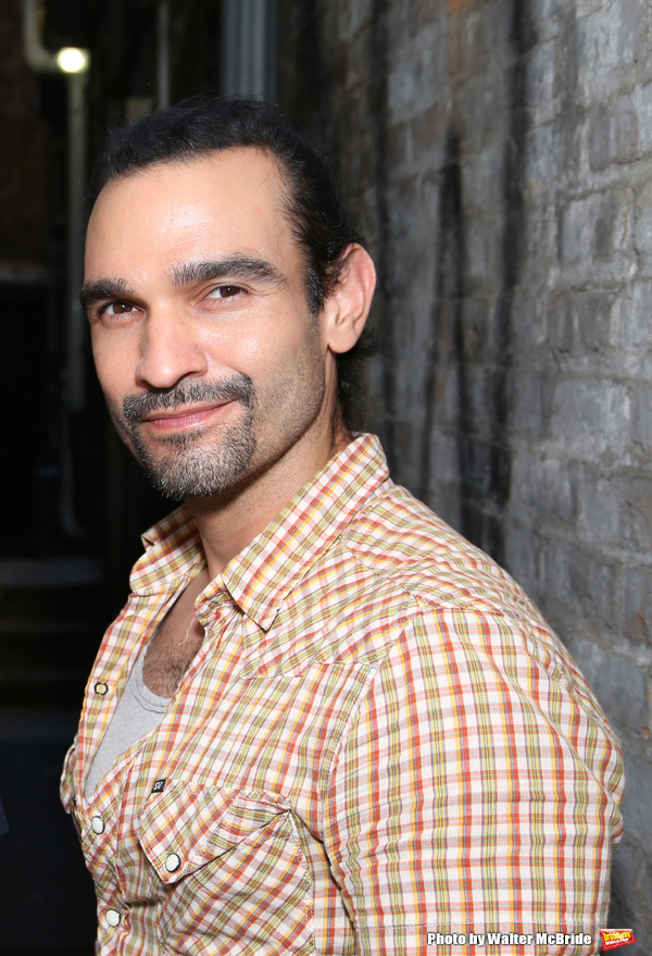 Exclusive Photo Coverage: Hangin' with the Hamiltons- Backstage with Lin-Manuel Miranda & Javier Muñoz! Image