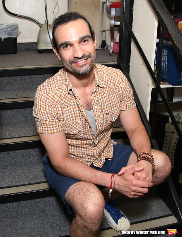 Exclusive Photo Coverage: Hangin' with the Hamiltons- Backstage with Lin-Manuel Miranda & Javier Muñoz! Image
