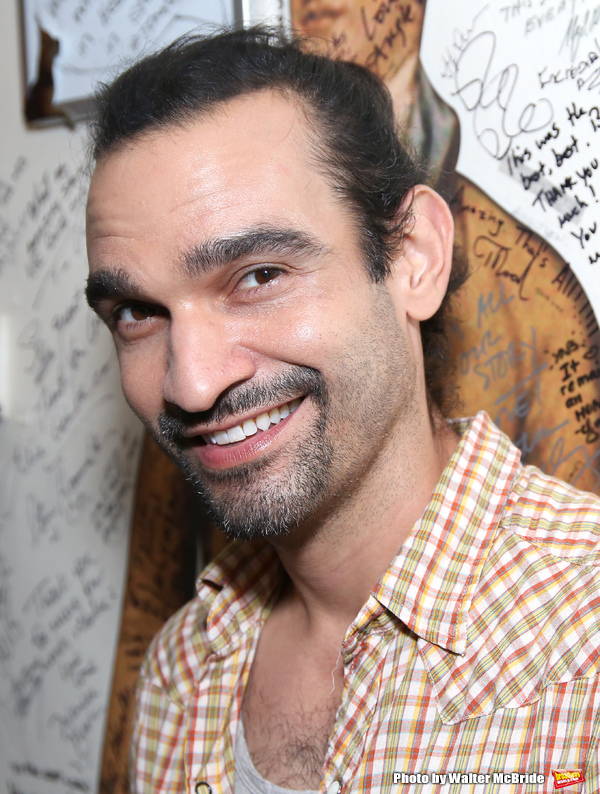 Exclusive Photo Coverage: Hangin' with the Hamiltons- Backstage with Lin-Manuel Miranda & Javier Muñoz! Image