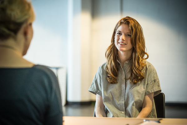 Photo Flash: In Rehearsal with Rose Leslie & Sara Stewart for CONTRACTIONS at the Crucible Image