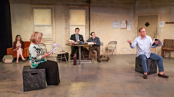 Photo Flash: Inside Look at Rehearsals for Circle Theatre's DON'T TALK TO THE ACTORS Image