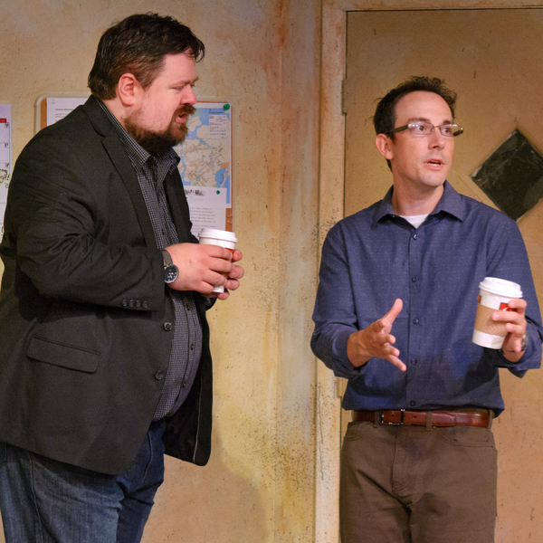 Photo Flash: Inside Look at Rehearsals for Circle Theatre's DON'T TALK TO THE ACTORS Image