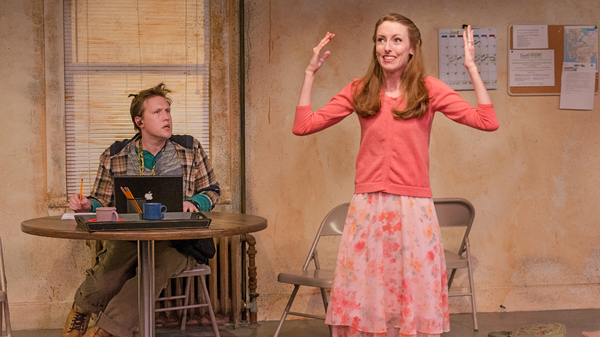Photo Flash: Inside Look at Rehearsals for Circle Theatre's DON'T TALK TO THE ACTORS Image