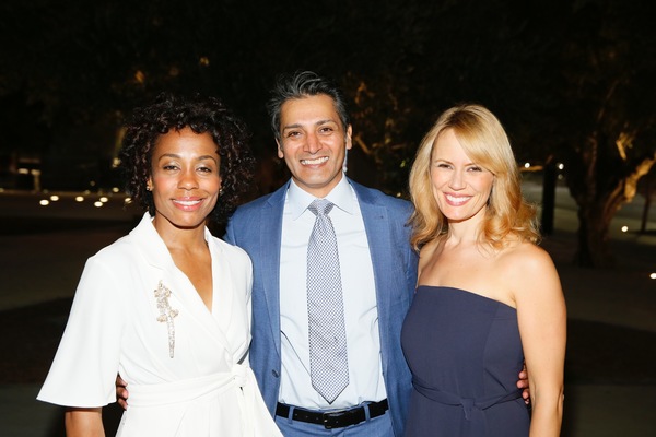 Cast members Karen Pittman, Hari Dhillon and Emily Swallow Photo