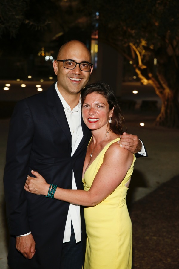 Playwright Ayad Akhtar and director Kimberly Senior Photo