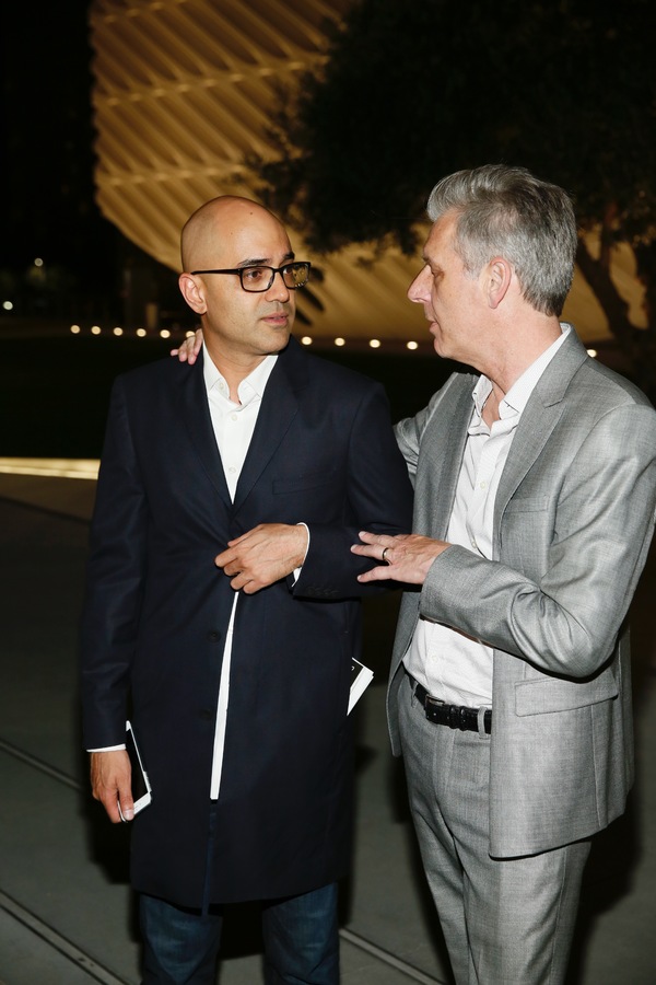 Ayad Akhtar and Michael Ritchie Photo