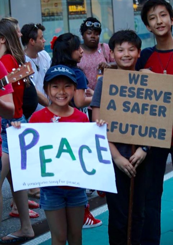 Photo Flash: Broadway Youth Perform 'Imagine' for Peace in Orlando 