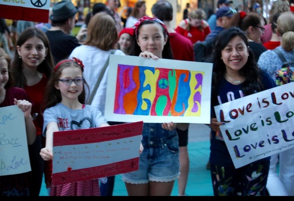 Photo Flash: Broadway Youth Perform 'Imagine' for Peace in Orlando 