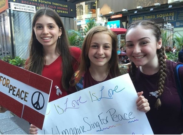 Photo Flash: Broadway Youth Perform 'Imagine' for Peace in Orlando 