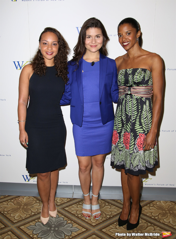 Jasmine Cephas Jones, Phillipa Soo and Renee Elise Goldsberry  Photo