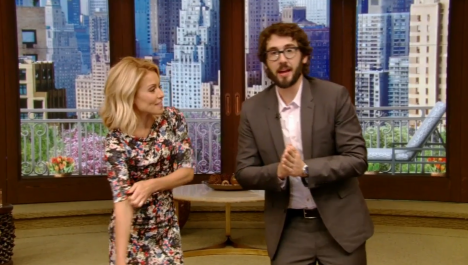 DVR Alert: GREAT COMET's Josh Groban Co-Hosts LIVE WITH KELLY Today Image