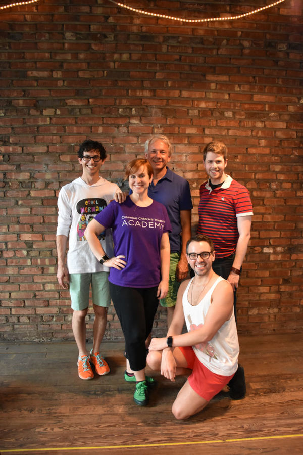 Photo Flash: First Look at Rehearsals of BOOK OF MERMAN, Opening 7/14 Image