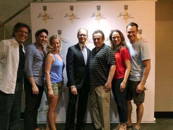 Photo Flash: David Hyde Pierce Visits HIMSELF AND NORA Off-Broadway Image