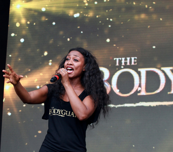 Photo Flash: Cast of JERSEY BOYS, Beverley Knight, Ramin Karimloo & More Rock West End Live Image