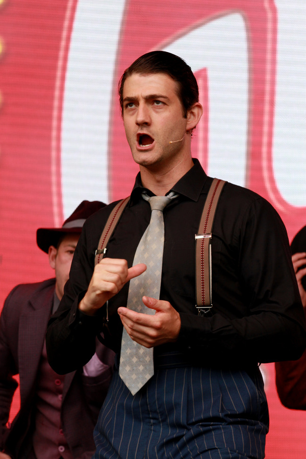 Photo Flash: Cast of JERSEY BOYS, Beverley Knight, Ramin Karimloo & More Rock West End Live Image