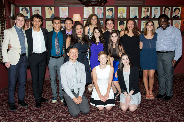 Photo Coverage: The Jimmy Awards Finalists Take Break at Sardi's! Image