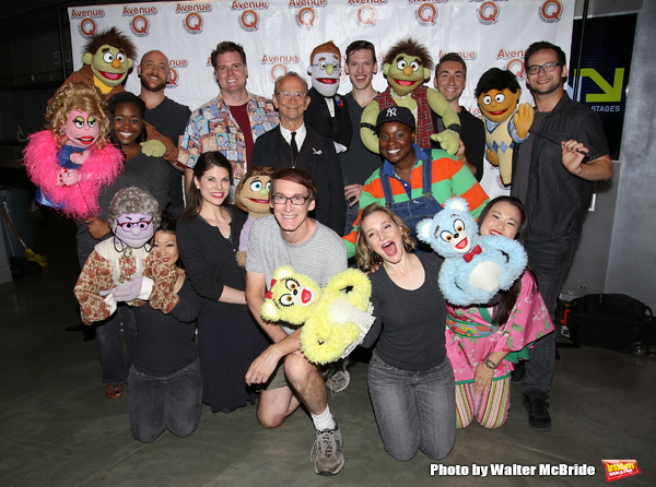 Photo Coverage: Joel Grey Officiates at AVENUE Q in Honor of Pride Weekend! Photo Coverage: Joel Grey Officiates at AVENUE Q in Honor of Pride Weekend! Image